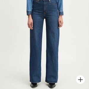 RIBCAGE WIDE LEG WOMEN'S JEANS